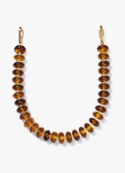 Ateljé Dames Sunbeads telefoonkoord 32 cm in de kleur Bruin, maat: 1maat
