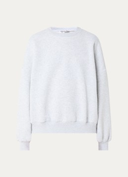 Stieglitz Dames Silvia sweater met backprint in de kleur Lichtgrijs, maat: xs