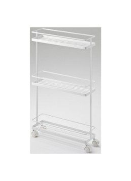 Yamazaki Tower Rolling opbergtrolley Wit - Deal