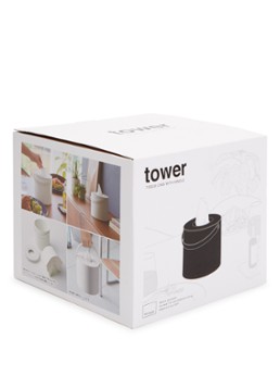 Yamazaki Tower tissuebox 14 cm Wit - Deal