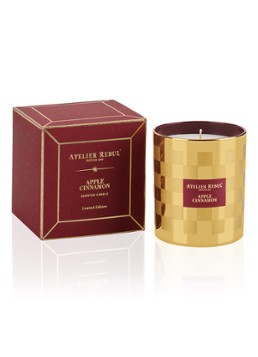 Atelier Rebul Apple Cinnamon geurkaars 210 gram - Deal