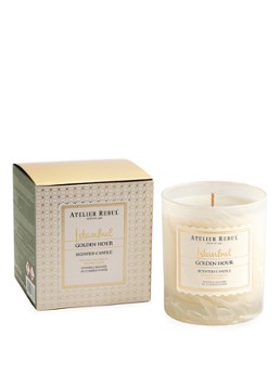 Atelier Rebul Istanbul Golden Hour geurkaars 210 gram Vanillegeel - Deal