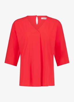 Studio Anneloes Dames Marly top met V-hals in de kleur Koraal, maat: L