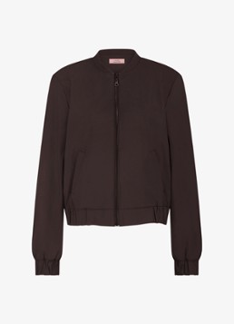 Studio Anneloes Dames Benja bomberjack met steekzakken in de kleur Bruin, maat: M