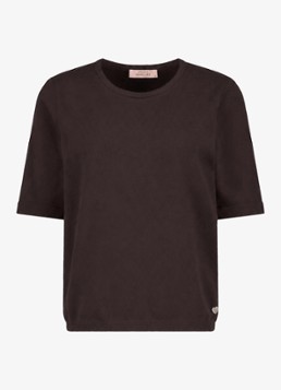 Studio Anneloes Dames Felica pullover in de kleur Bruin, maat: M