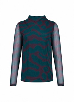 Studio Anneloes Dames Rachel top met grafische print in de kleur Multicolor, maat: XXL