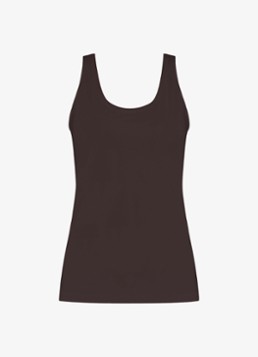 Studio Anneloes Dames Novi top in de kleur Donkerbruin, maat: XXL