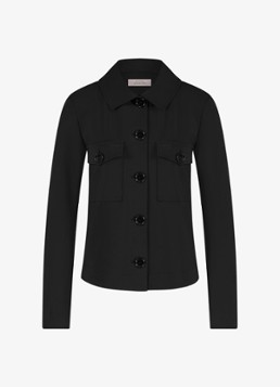 Studio Anneloes Dames Clair jack met borstzakken in de kleur Zwart, maat: XL