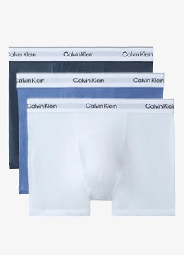 Calvin Klein Heren Boxershorts met logoband in 3-pack in de kleur Wit, maat: L