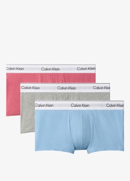 Calvin Klein Heren Boxershorts met logoband in 3-pack in de kleur Multicolor, maat: XL