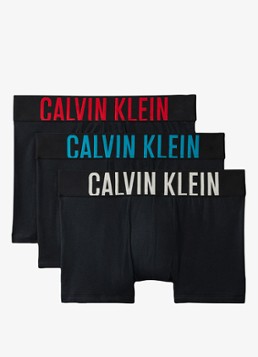Calvin Klein Heren Boxershorts met logoband in 3-pack in de kleur Zwart, maat: XL
