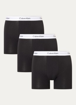 Calvin Klein Heren Icon boxershorts met logoband in 3-pack in de kleur Zwart, maat: M