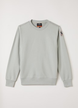 Parajumpers Jongens K2 sweater met logo in de kleur Grijs, maat: M=164