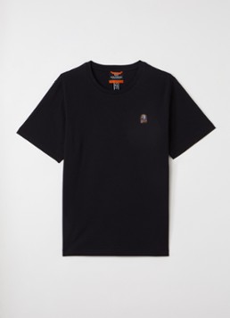 Parajumpers Jongens T-shirt met logo in de kleur Zwart, maat: L=176