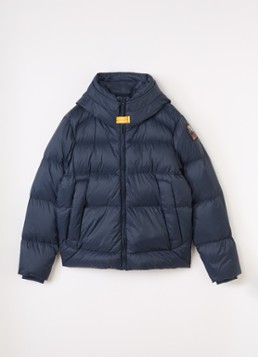 Parajumpers Jongens Tyrik pufferjack met donsvulling in de kleur Donkerblauw, maat: M=164
