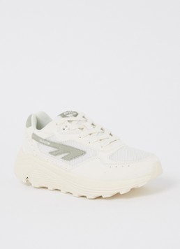 Hi-Tec Dames HTS Shadow RGS sneaker met suède details in de kleur Lindegroen, maat: 36