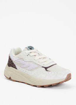 Hi-Tec Dames HTS Shadow RGS sneaker met details van suède in de kleur Lichtgrijs, maat: 39