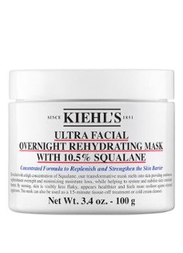 Kiehl's Ultra Facial Overnight Hydrating Mask With 10,5% Squalane - nachtmasker 100 ml Verzorging - Deal