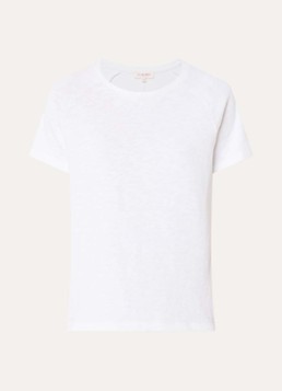 Claudia Sträter Dames T-shirt met ronde hals in de kleur Wit