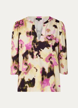 Claudia Sträter Dames Tuniek met print in de kleur Roze