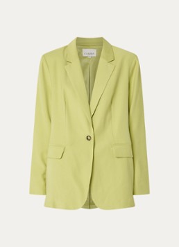 Claudia Sträter Dames Oversized blazer met klepzakken in de kleur Lichtgroen