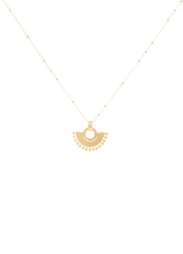 Missoma Dames Zenyu Fan ketting verguld
