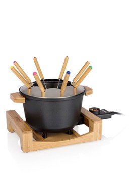 Princess Pure fonduesstel 40,5 x 39,5 cm 173025 Zwart - Deal