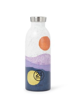 24Bottles Clima Bottle Midnight Sun waterfles 50 cl Paars - Deal