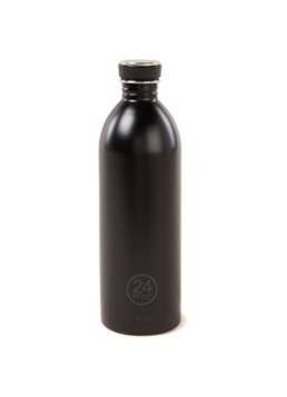 24Bottles Urban Bottle waterfles 1 liter Zwart - Deal