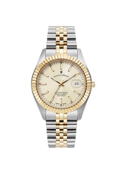 Jacques du Manoir Dames Inspiration horloge JWN01704 in de kleur Zilver, maat: 40 MM