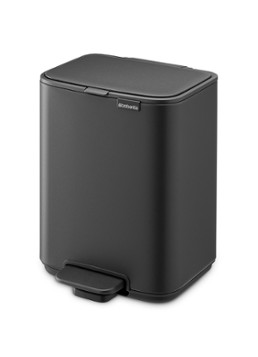 Brabantia Bo pedaalemmer 4 liter Mineral Infinite Grey - Deal
