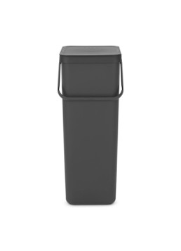 Brabantia Sort & Go prullenbak 40 liter Donkergrijs - Deal