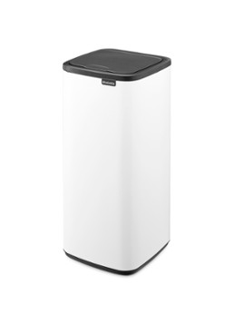 Brabantia Bo touch prullenbak 30 liter Wit - Deal