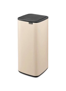 Brabantia Bo touch prullenbak 30 liter Beige - Deal
