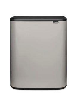 Brabantia Bo Touch Bin prullenbak 60 liter Middengrijs - Deal