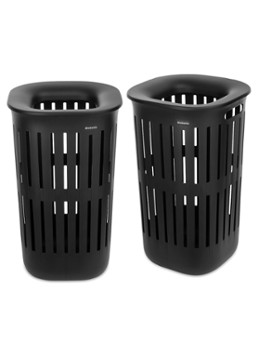 Brabantia Collect-It wasmand 55 liter set van 2 Zwart - Deal