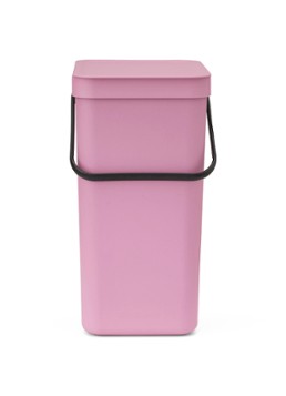 Brabantia Sort & Go prullenbak 16 liter Donkerroze - Deal