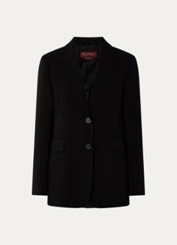 MaxMara Dames Oversized blazer met klepzakken in de kleur Zwart