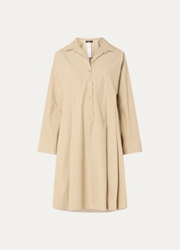 MaxMara Dames Midi tuniekjurk met steekzakken in de kleur Beige