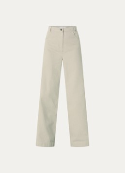 MaxMara Dames Mid waist wide fit jeans met gekleurde wassing in de kleur Beige