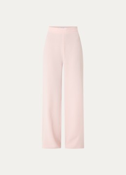 MaxMara Dames Alaggio high waist loose fit pantalon in de kleur Lichtroze