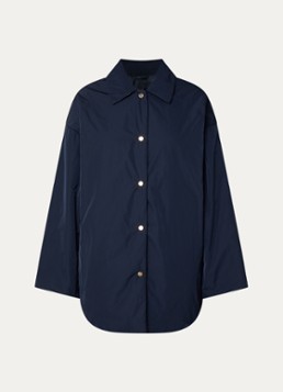 MaxMara Dames Parka met steekzakken in de kleur Donkerblauw