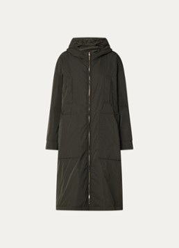 MaxMara Dames Parka met steekzakken in de kleur Khaki
