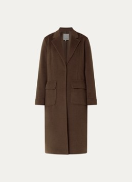 Expresso Dames Mantel met opgestikte zakken in de kleur Camel