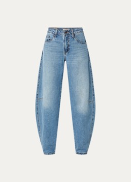 Levi's Dames High waist loose fit jeans met lichte wassing in de kleur Indigo