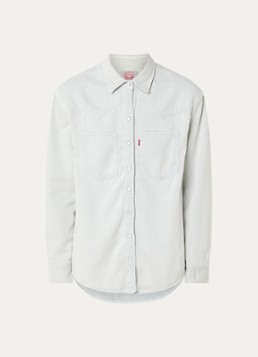 Levi's Dames Blouse in de kleur Lichtgrijs