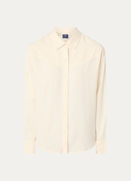 Levi's Dames Blouse van zijde in de kleur Lichtgeel