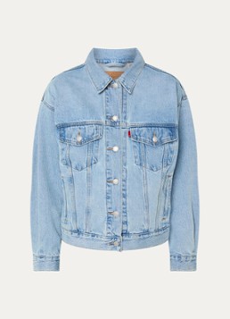 Levi's Dames 90s Trucker spijkerjas met klepzakken in de kleur Indigo