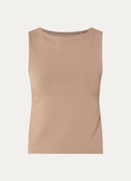 Levi's Dames Blair tanktop met stretch in de kleur Zand