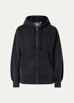 Levi's Dames Sweatvest met capuchon in de kleur Donkergrijs